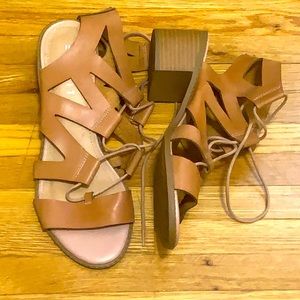 Esprit Gladiator Sandals with shoestrings
